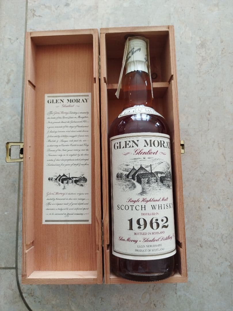 小林 GLEN MORAY 1962 スコッチウイスキー 木箱入り