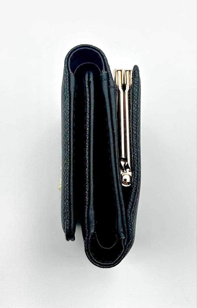 【♡新品♡】Vivienne Westwood 三つ折り財布 黒 トリコロール柄