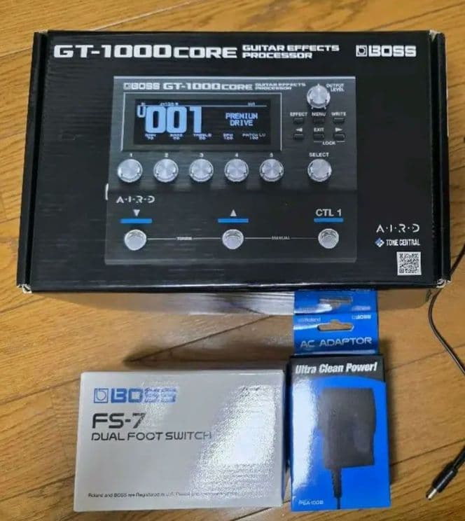 BOSS GT-1000CORE　FS-7　PSA100セット