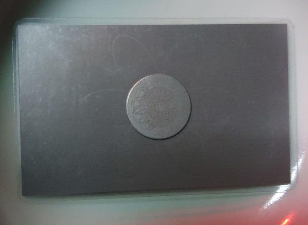 ピシュアトムカード純チタン