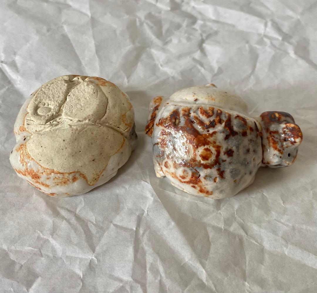 希少！　清水公照　泥仏 香合 福の神　共箱