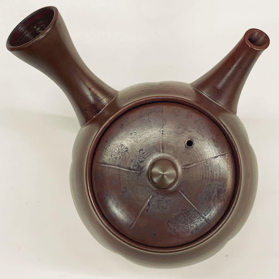 【茶注20    常滑焼】吉川秀樹（雪堂）共箱