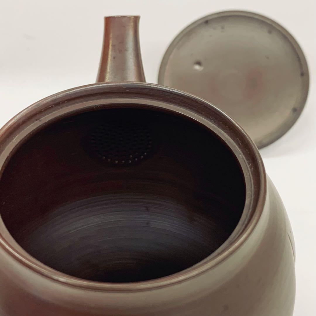 【茶注20    常滑焼】吉川秀樹（雪堂）共箱