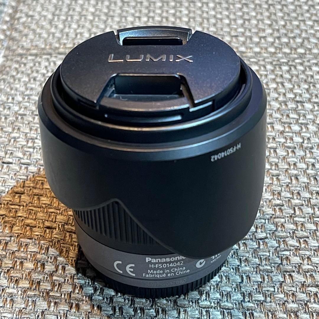 パナソニックマイクロフォーサーズカメラレンズH-FS014042