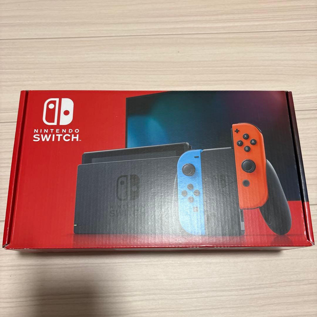 Nintendo Switch 本体 オレンジと青