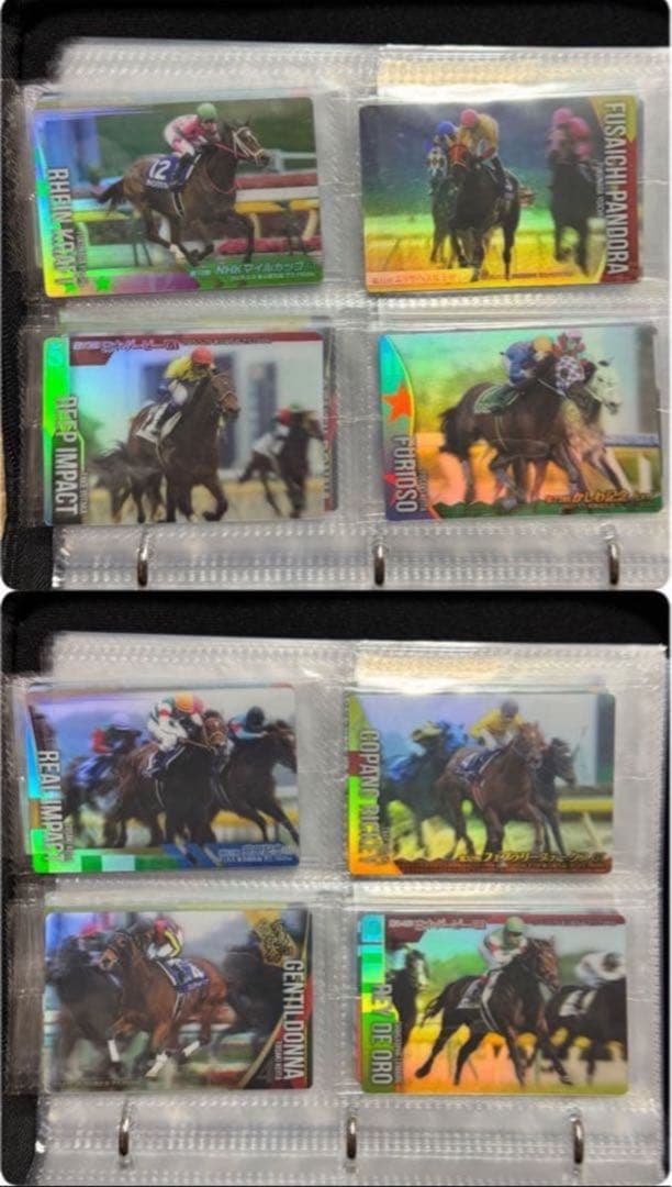 【ラスト1点】サラブレッドホースコレクション　第1R〜第3R フルコンプ