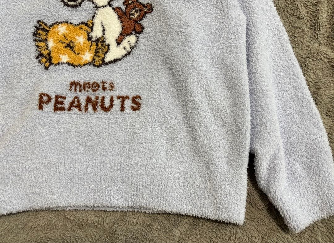 美品！完売品！ジェラートピケ　スヌーピージャガードプルオーバー&ロングパンツ