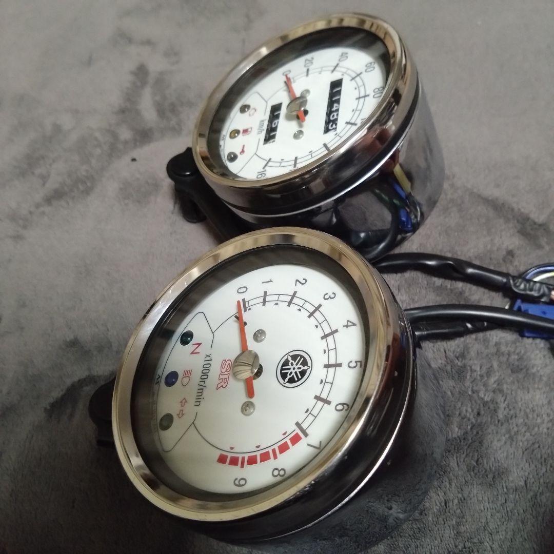 スタンレイ SR400 純正メーター 4型 美品