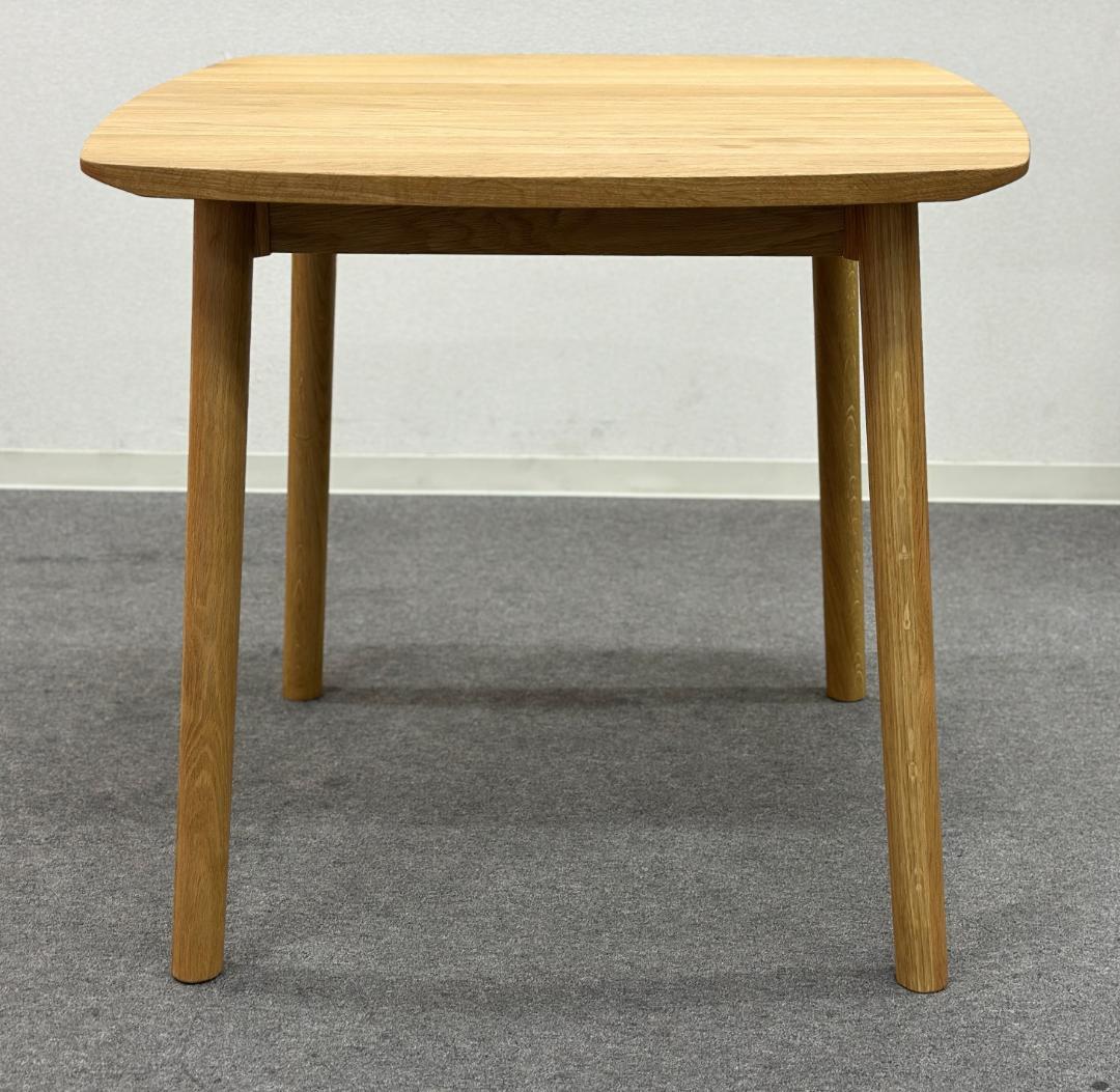 美品■ウニコ■SOLK　ダイニングテーブル　W800　カフェテーブル　2人用