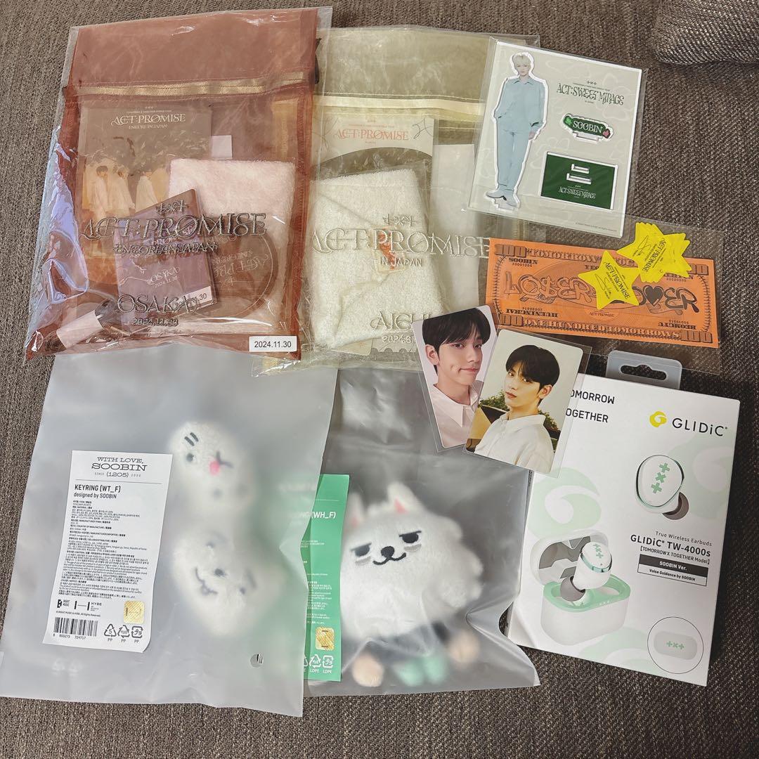 TXT トゥバ プルバトゥ ヨンモン ワイヤレスイヤホン スビン まとめ売り