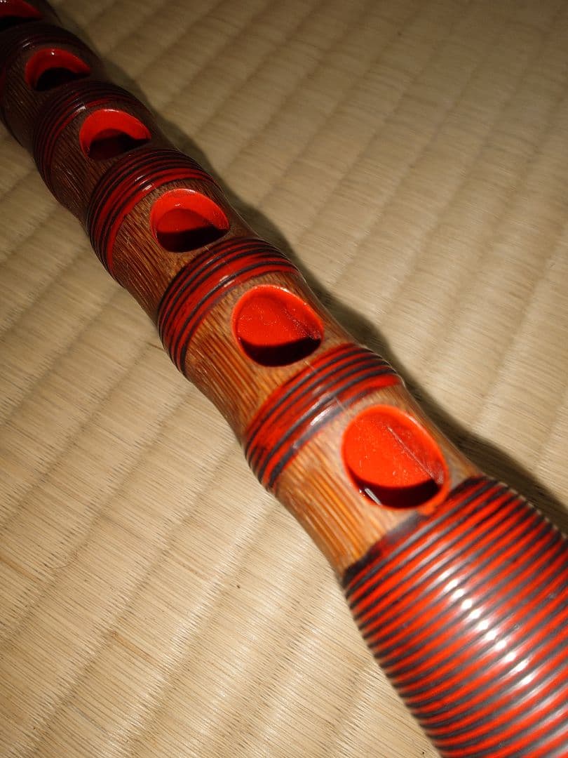 特選 朱樺巻 龍笛（高級）