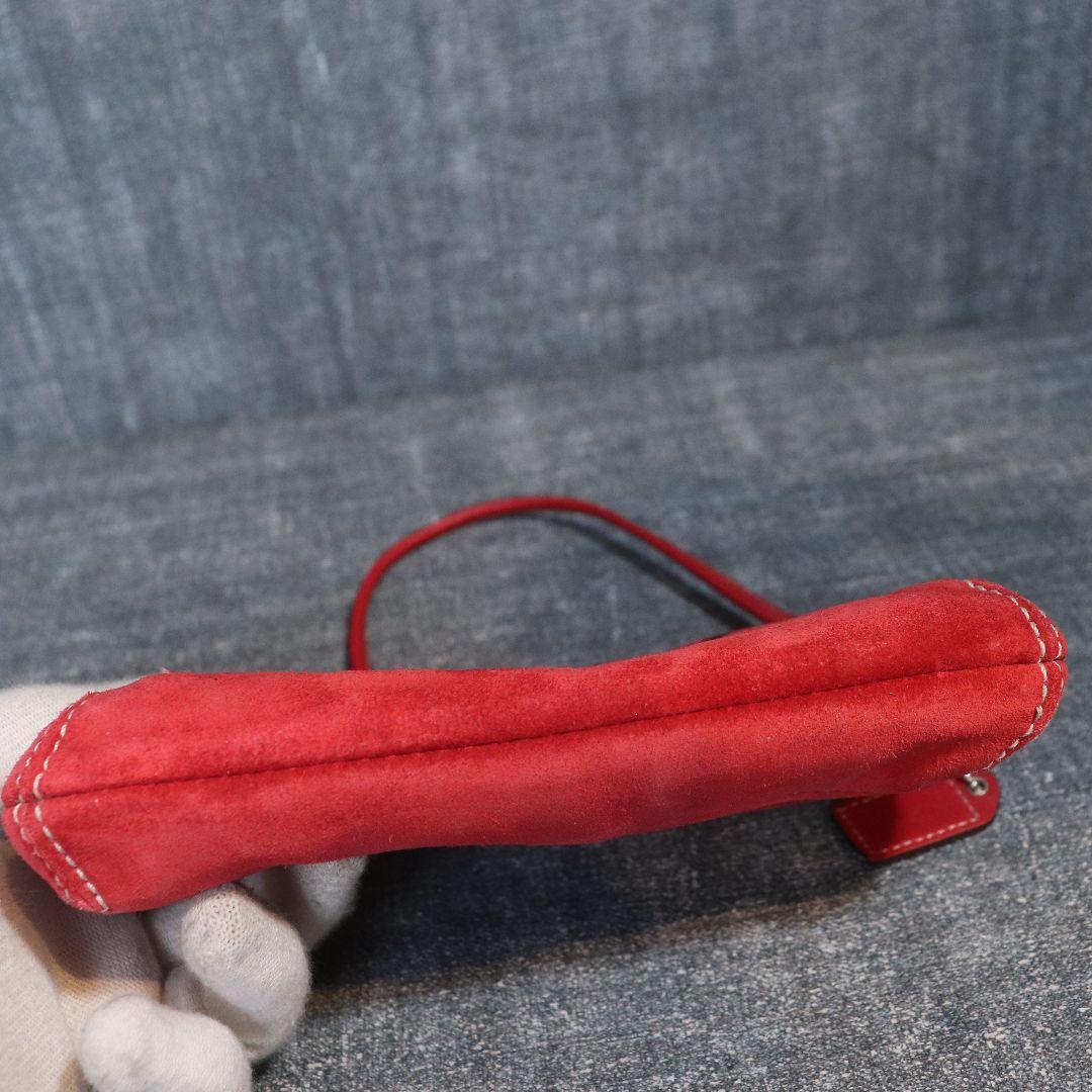 バッグ Coach SOHO Accessory Pouch Hand Bag Red