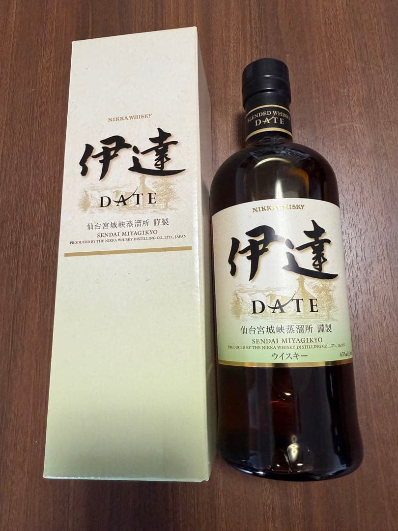 ニッカウイスキー 伊達 43% 700ml