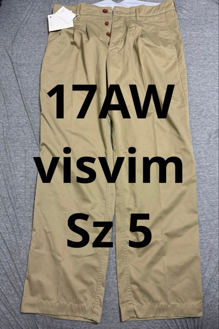 ま*ぁ様 17AW 5 美中古 Visvim hakama pants chin
