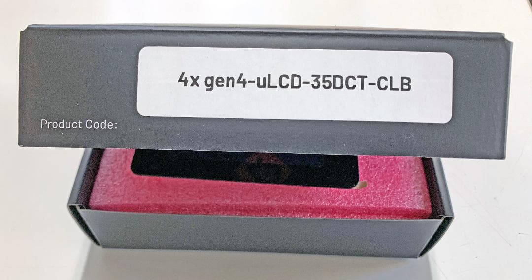 ディスプレイモジュール　4x gen4-uLCD-35DCT-CLB