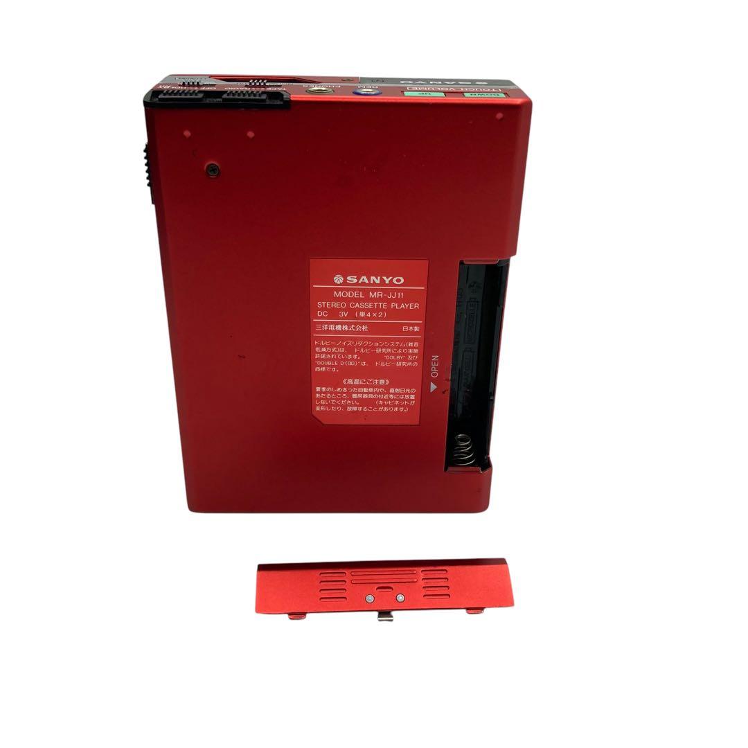 超希少品　SANYO touch MR-JJ11 ポータブルカセットプレーヤー