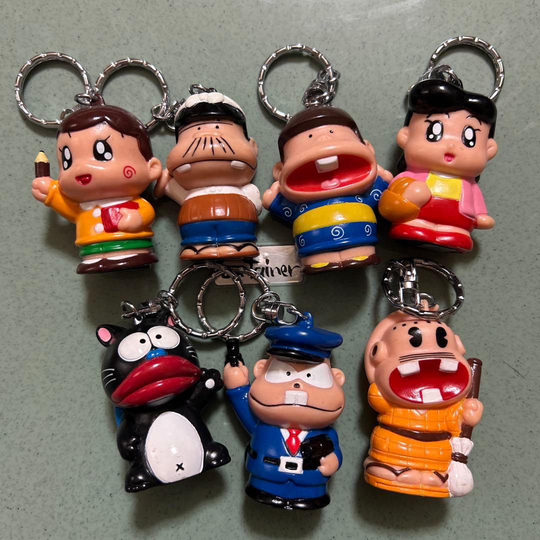 天才バカボン キーホルダー 7体セット