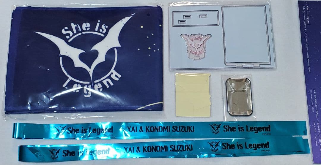 She is Legend　東京公演　アクリルスタンド　パンフレット　ステッカー