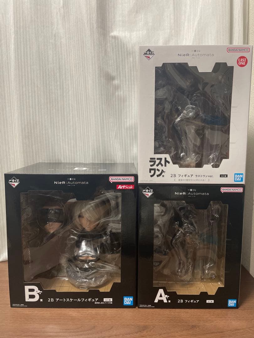 NieR:Automata Ver1.1a 一番くじ　フィギュア　3点セット