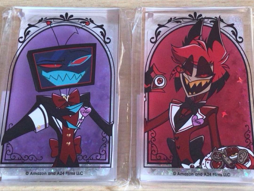 ハズビンホテル　アニメイト　カフェ　リキッド　アクキー　アラスター　ヴォックス