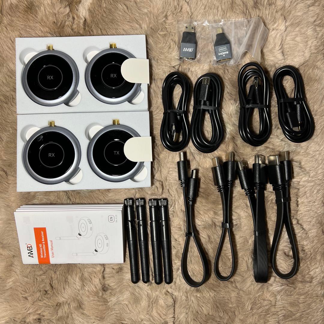 新品　AIMIBO ワイヤレス HDMI 送受信機セット