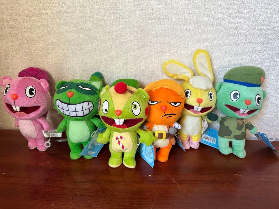 ハッピーツリーフレンズ ぬいぐるみ 6体セット