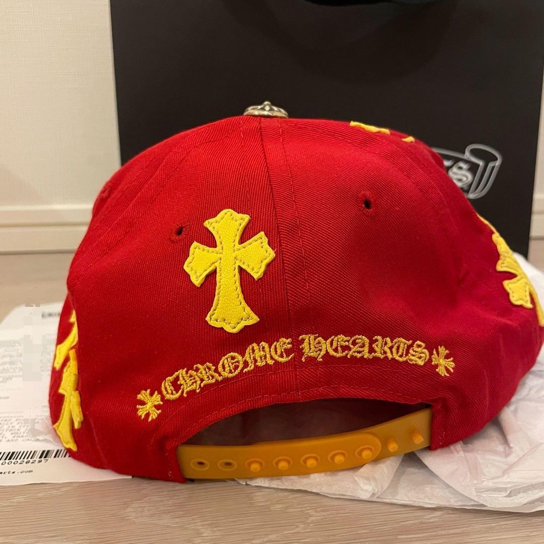 超希少新品未使用‼️クロムハーツ クロスパッチ ベースボールキャップ