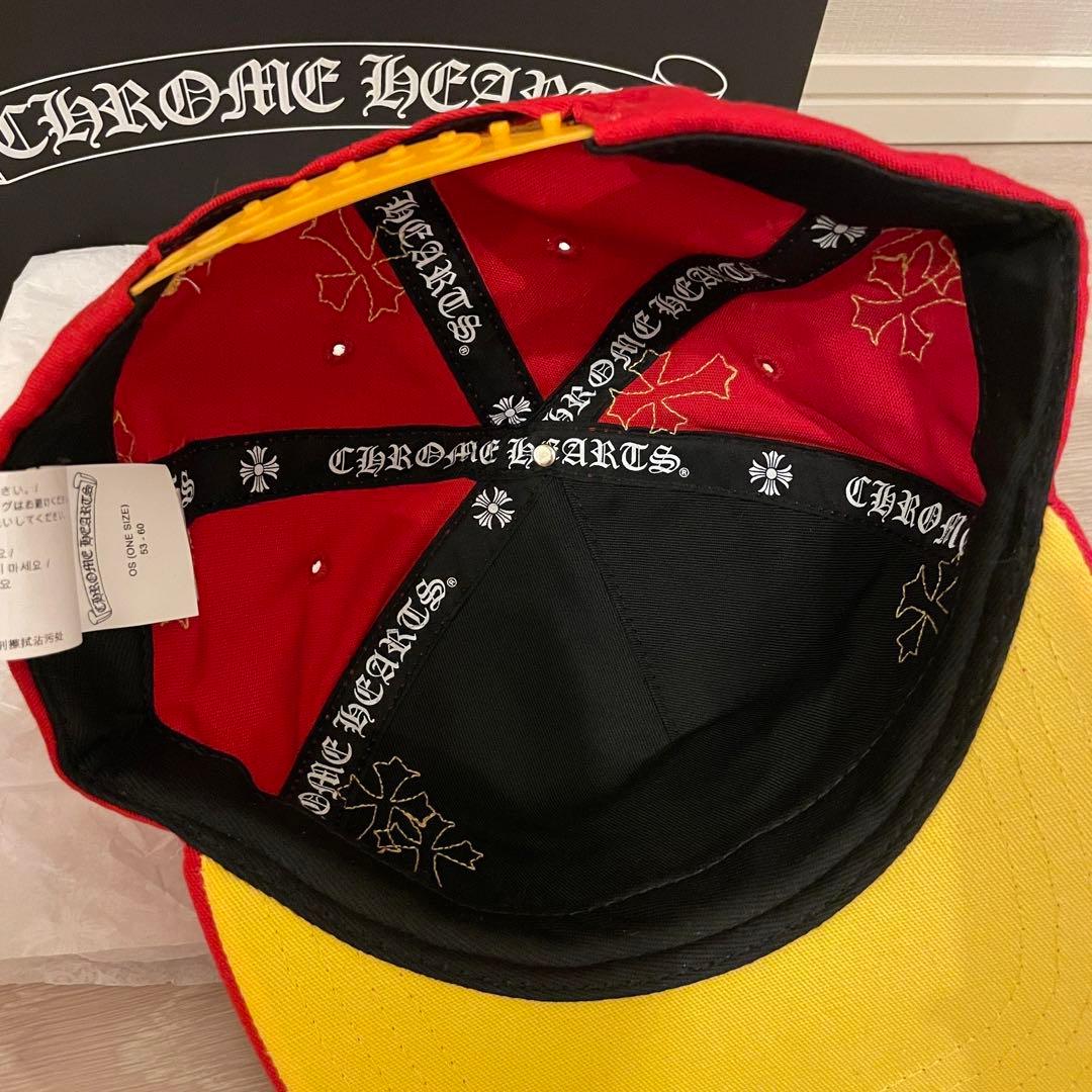 超希少新品未使用‼️クロムハーツ クロスパッチ ベースボールキャップ