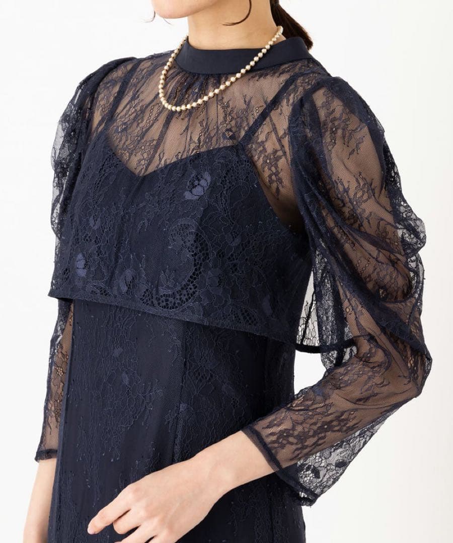 【Dorry Doll】ボレロレイヤードドレス お呼ばれドレス　結婚式ドレス