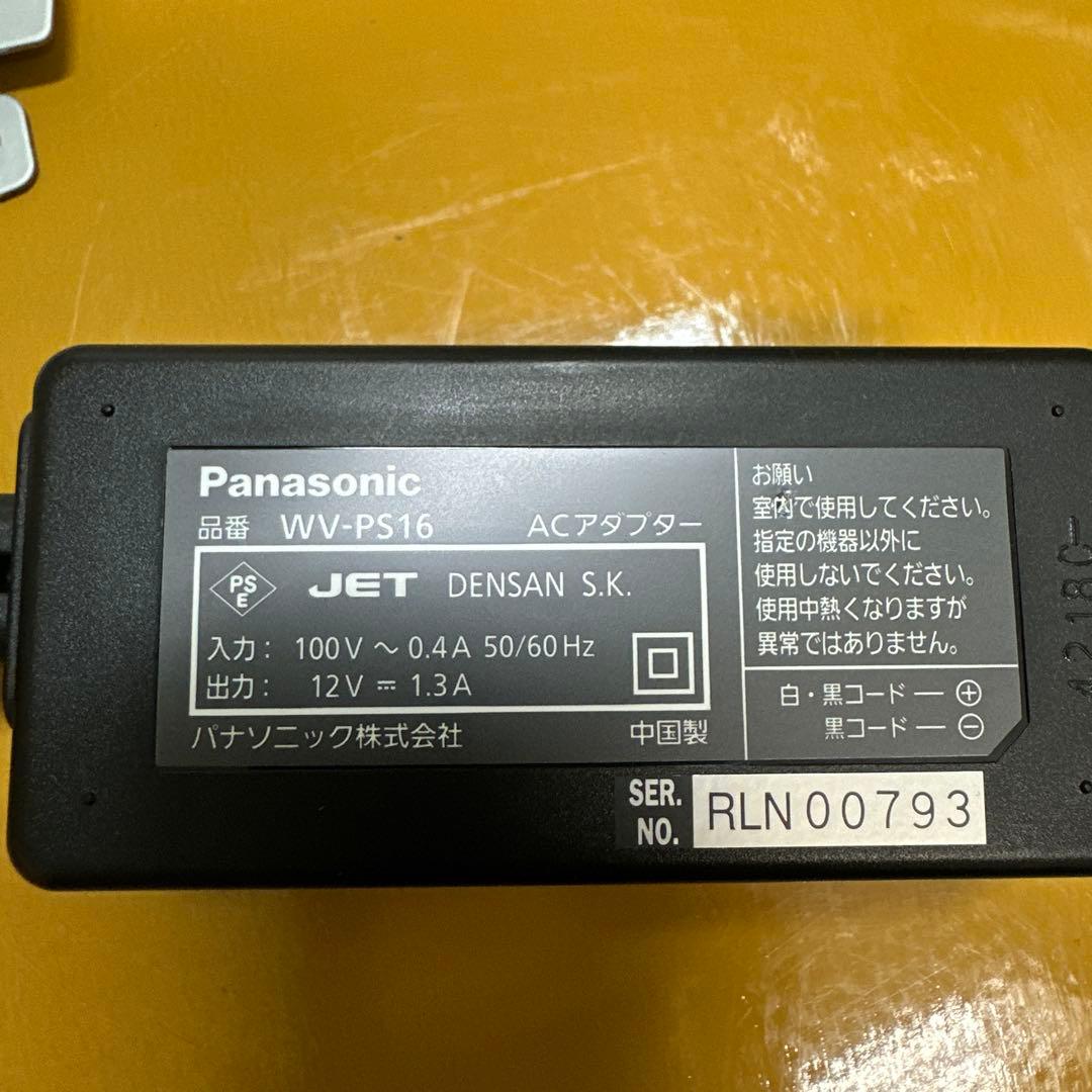 Panasonic BB-SC384B 防犯カメラ　電源アダプター付）