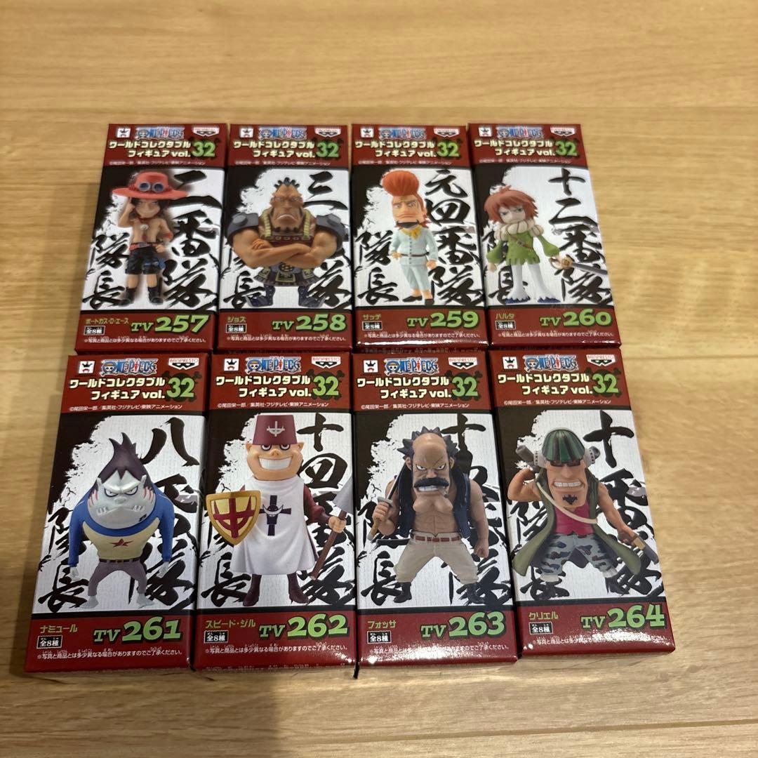 ワンピース　ワーコレ　白ひげ海賊団　セット