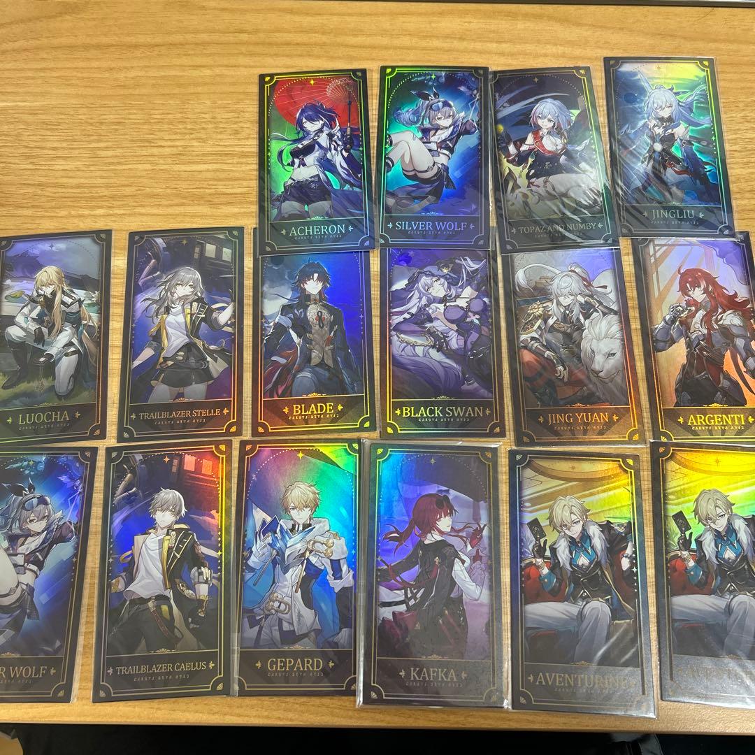 崩壊スターレイル　周年記念カード　まとめ売り