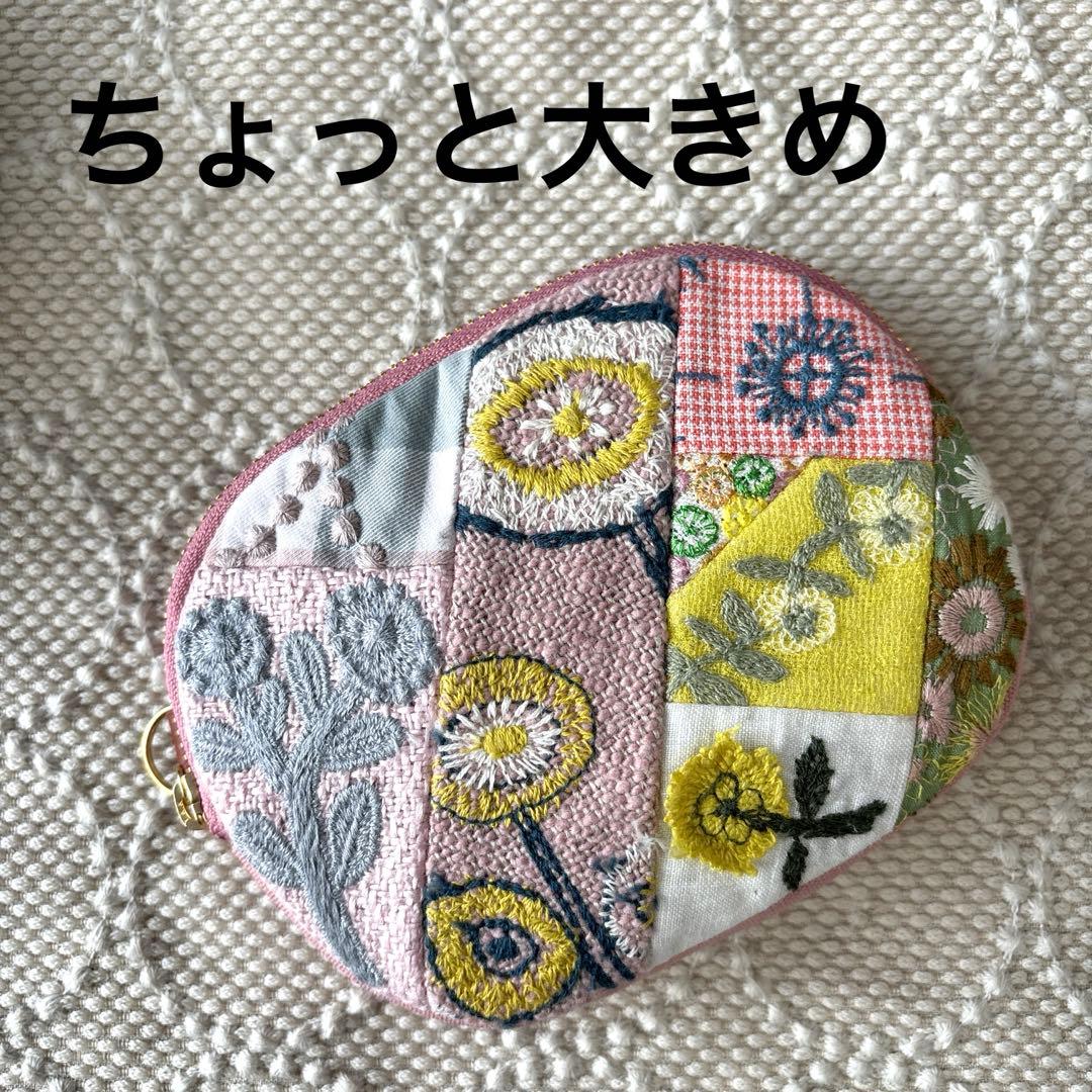 ☆ミナペルホネン ハンドメイド ミニポーチ path ピンク系②その他4点