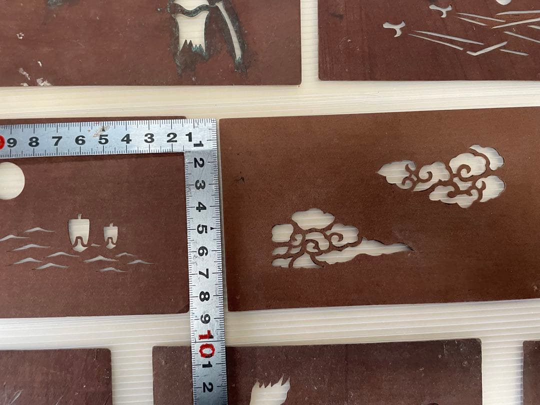 和菓子　すり込み用型紙　41枚セット