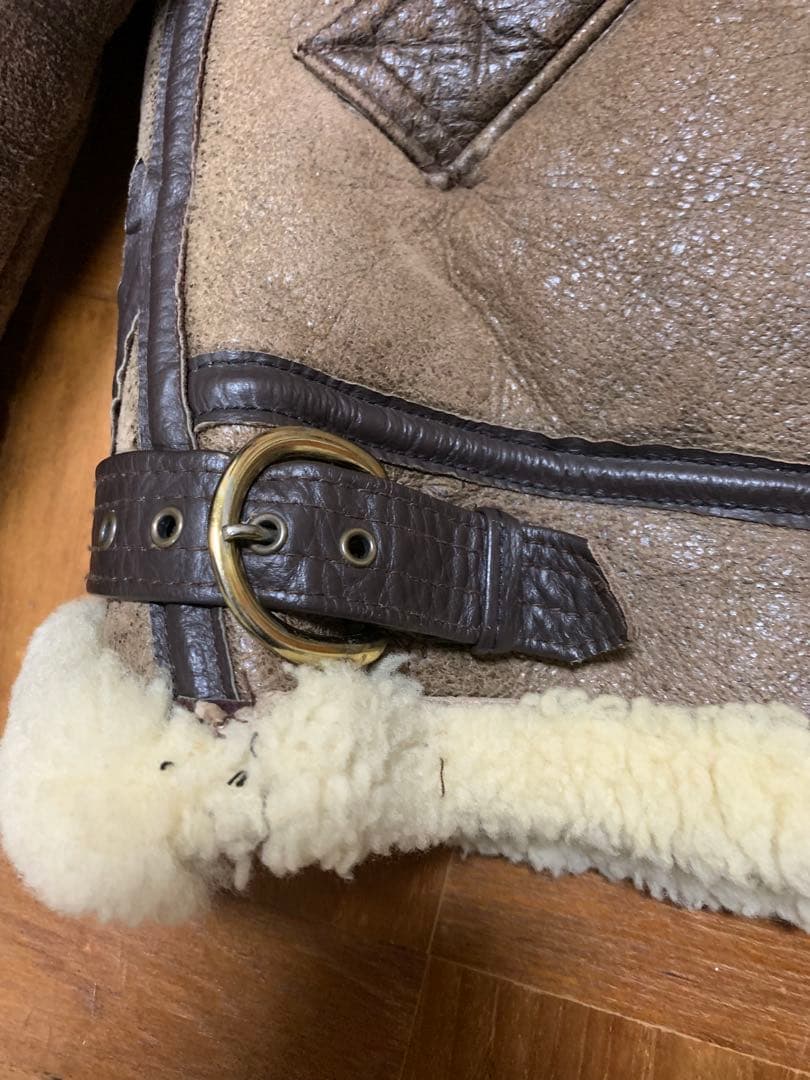 USA製 古着 B-3 ムートンフライトジャケット サイズ36