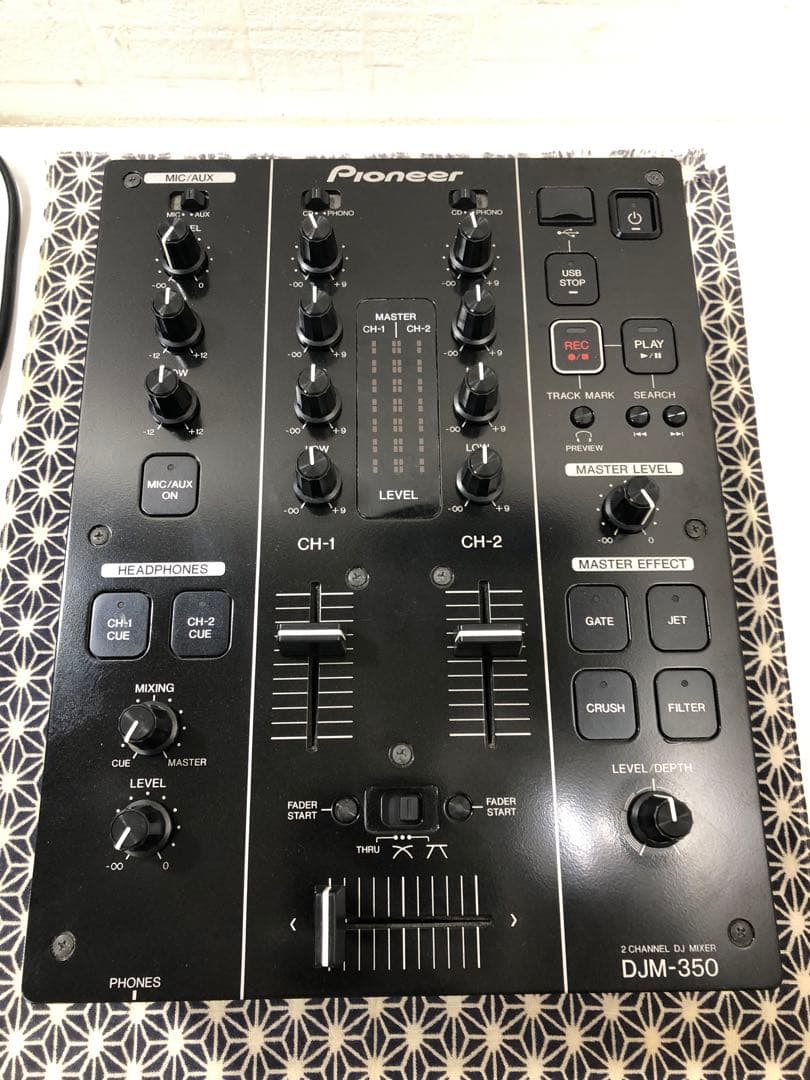 pioneer dj パイオニア　DJM-350 メンテナンス