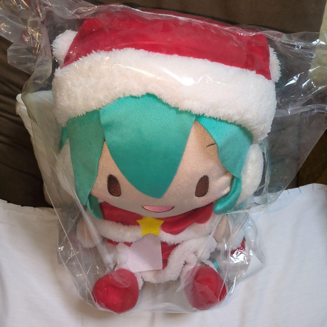 【未開封品】初音ミク ProjectDIVA ふわふわぬいぐるみ クリスマスLL