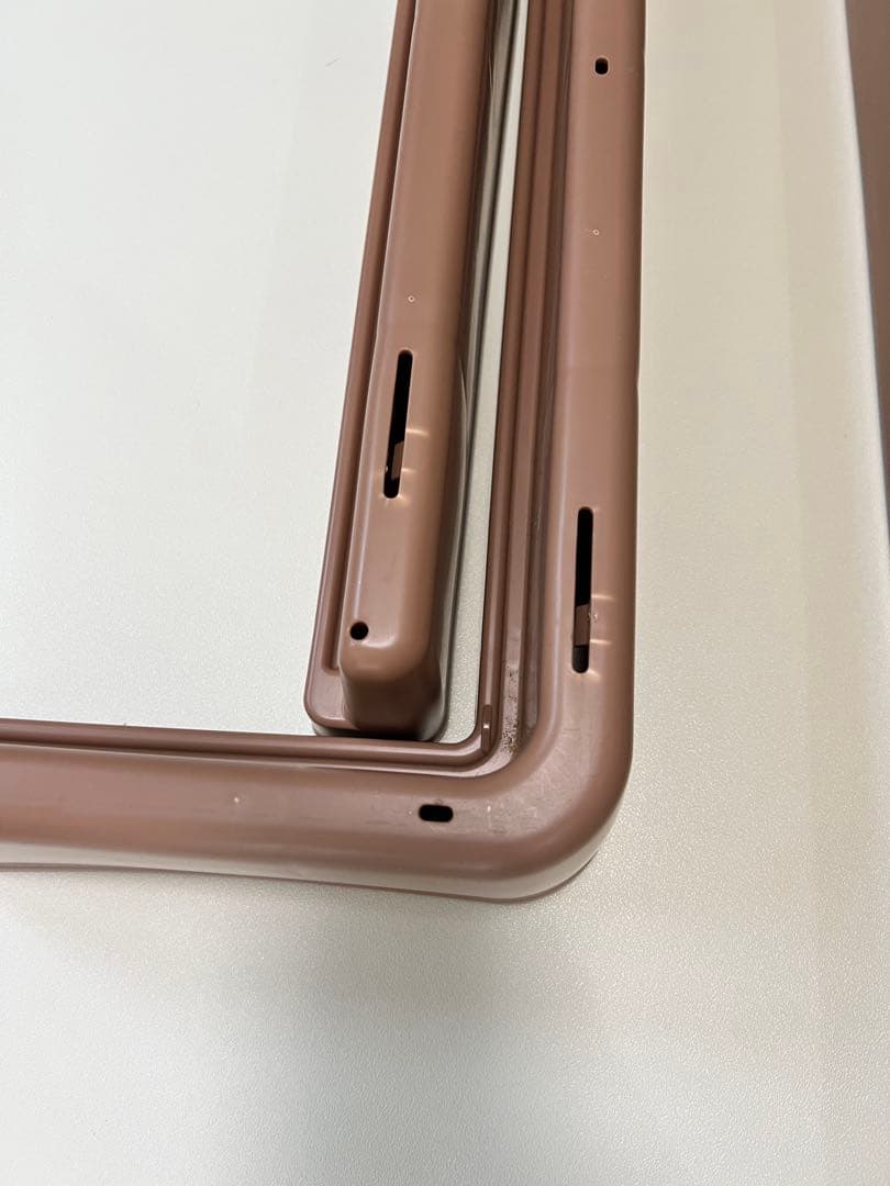 ペット用お掃除簡単サークル 150-80 ブラウン