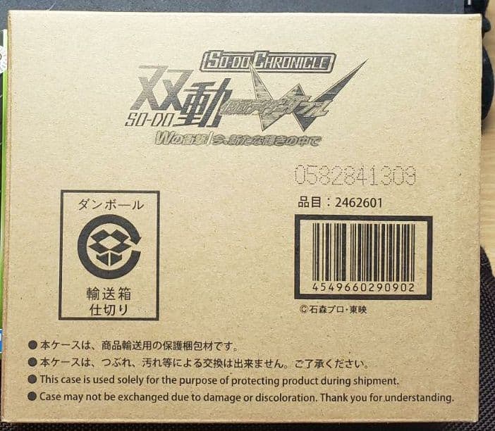 SO-DO CHRONICLE 双動  『Wの衝撃/今、新たな輝きの中で』