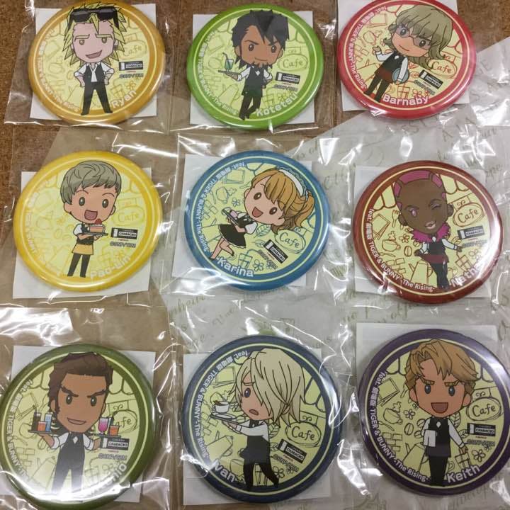 TIGER&BUNNY キャラポップストアくじC賞9種セット タイガー&バニー