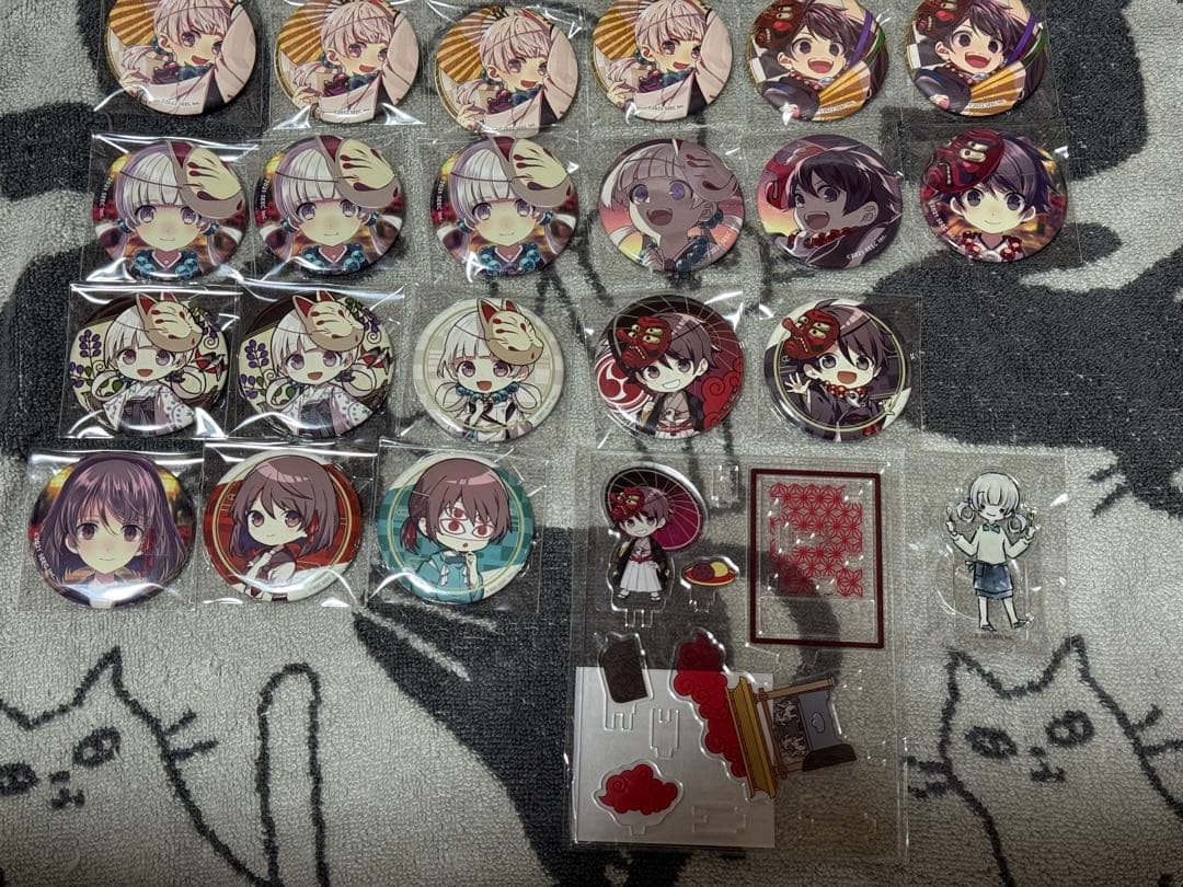 四ツ目神-再会-　　缶バッジ　アクリルスタンド