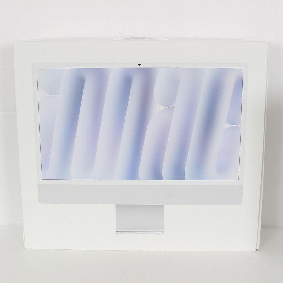 iMac シルバー 24インチ M4 8コアGPU 256GB 16GB