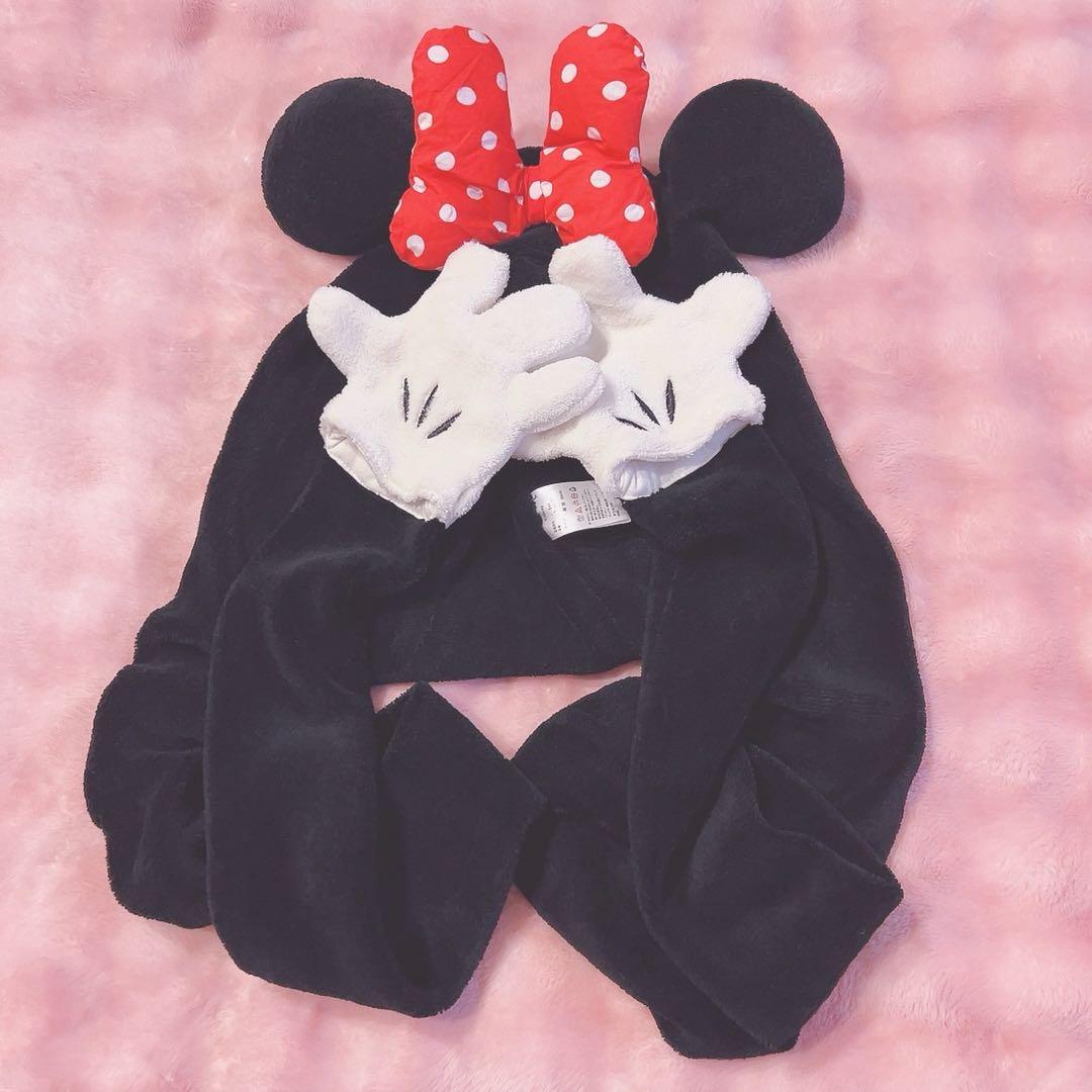 ミニー　ファンキャップ　マフラー ♡