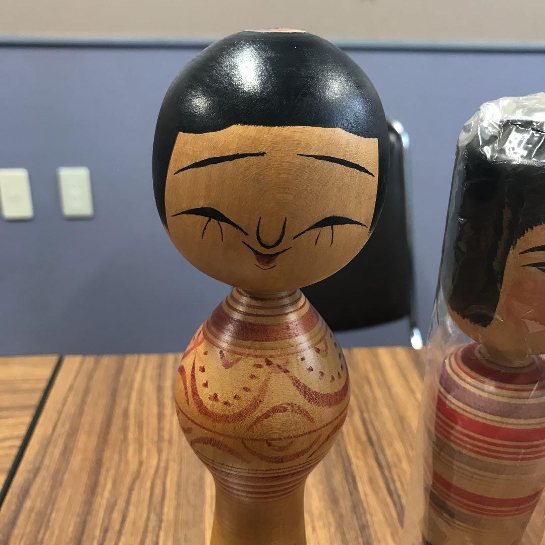 こけし　だるま　盛秀太郎　佐藤善二　4本セット
