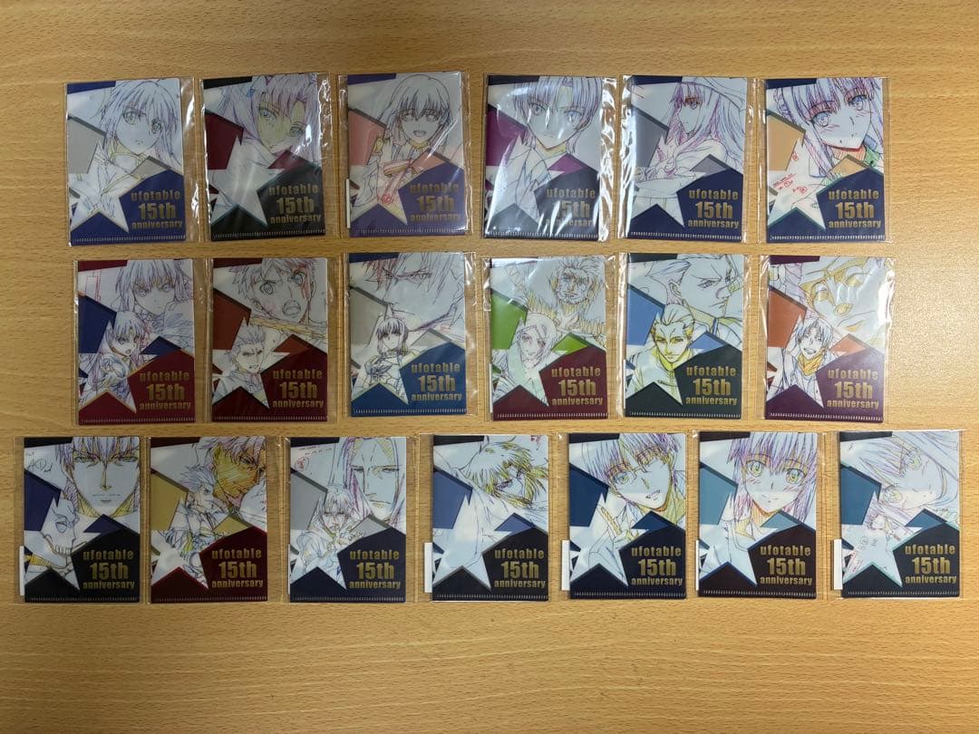 ufotable 15th Fate関連＋空の境界 名刺クリアファイルセット