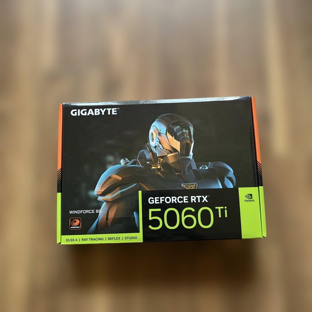 美品 RTX5060Ti WINDFORCE GDDR7ゲーミング クリエーター