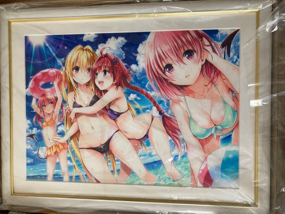 ToLOVEる　プレミアムカラーアート　太陽と水着！ 15周年記念原画展