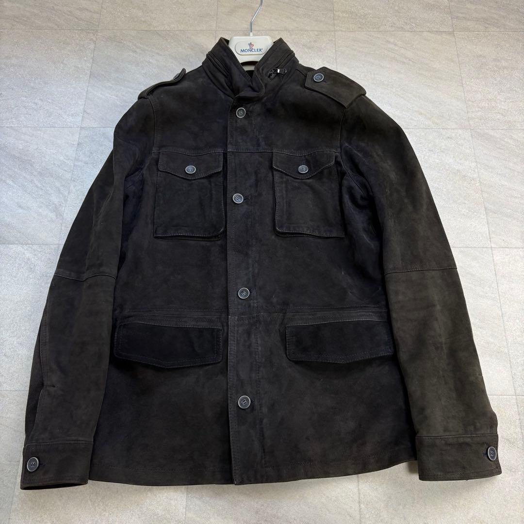 BEAMS 別注 EMMETI SERSE ゴートスウェード レザー M-65