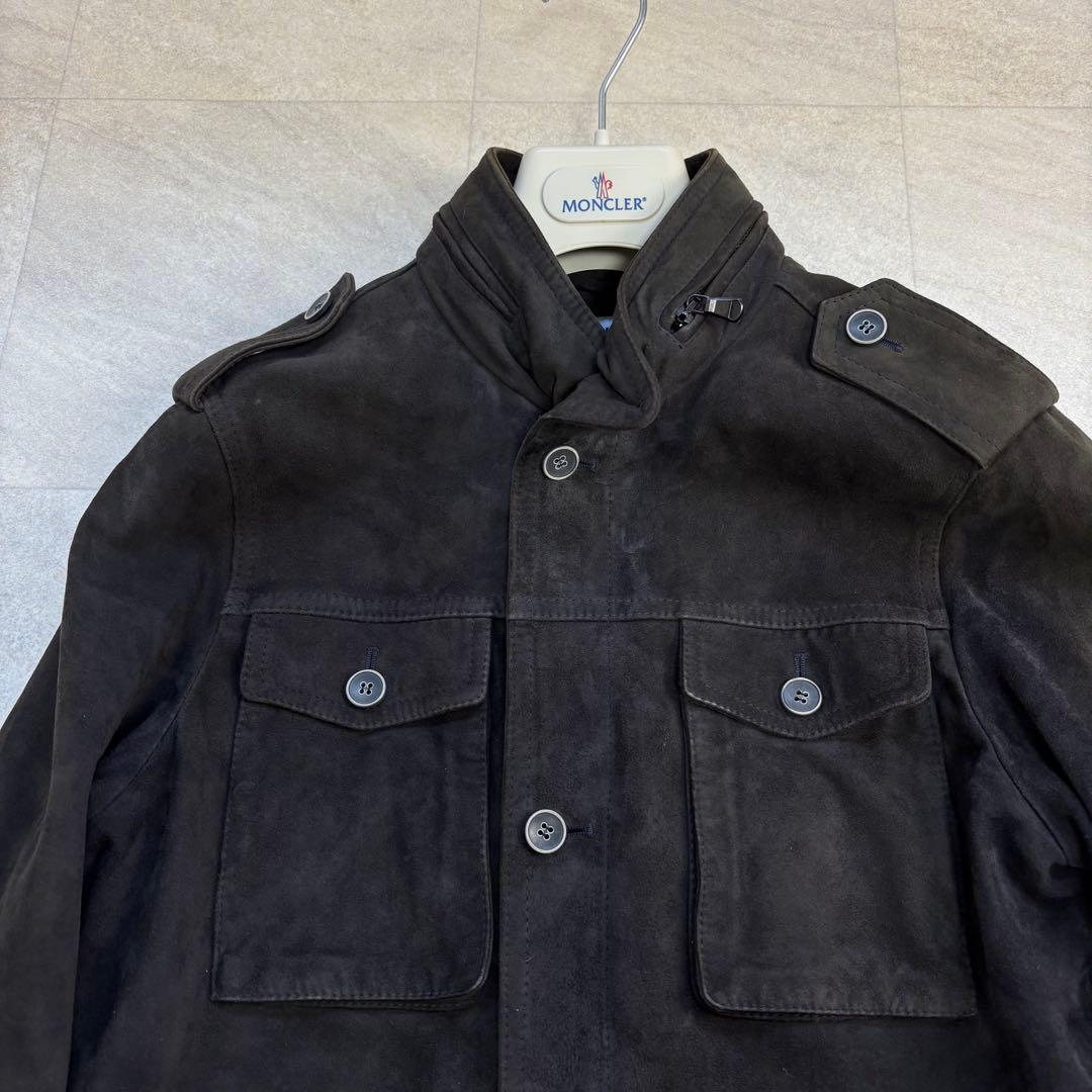 BEAMS 別注 EMMETI SERSE ゴートスウェード レザー M-65