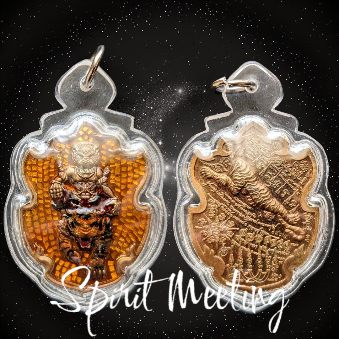 災いからの守護　虎を駆る虎面仙神B　プーチャオサミンプライ　ルアンポーチャナイ師